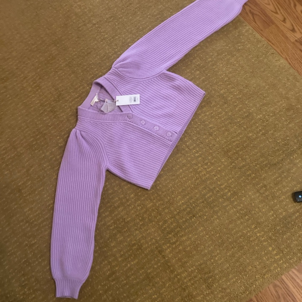 Loveshackfancy lavender Sweater